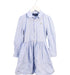 A Blue Long Sleeve Dresses from Ralph Lauren in size 6T for girl. (Front View)