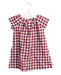 A Red Short Sleeve Dresses from Jacadi in size 12-18M for girl. (Front View)