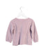 A Pink Crewneck Sweatshirts from Petit Bateau in size 3T for girl. (Back View)