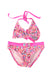 A Pink Bikinis from Sanrio in size 8Y for girl. (Front View)