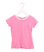 A Pink Pyjama Sets from Petit Bateau in size 4T for girl. (Front View)