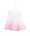 A White Short Sleeve Dresses from Seed in size 3-6M for girl. (Front View)