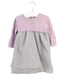 A Pink Long Sleeve Dresses from Chateau de Sable in size 3-6M for girl. (Front View)