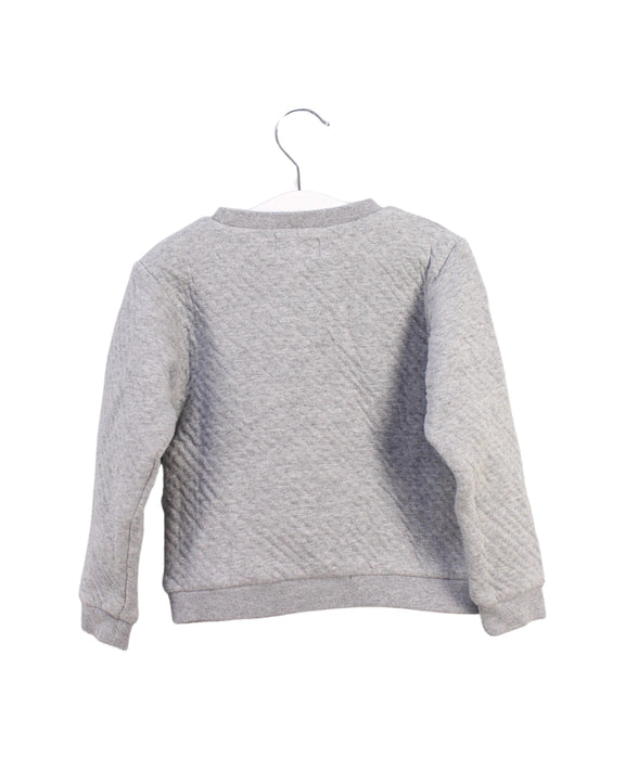 A Grey Crewneck Sweatshirts from Arsène et les pipelettes in size 4T for boy. (Back View)