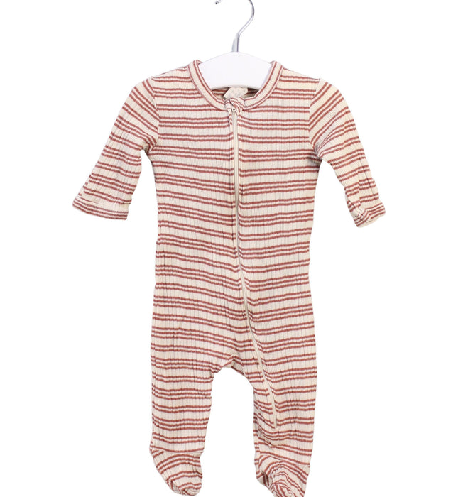 A Brown Long Sleeve Jumpsuits from Kate Quinn in size 0-3M for neutral. (Front View)