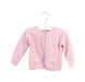 A Pink Cardigans from Il Gufo in size 6-12M for girl. (Front View)