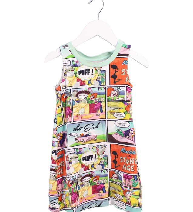 A Multicolour Sleeveless Tops from Moschino in size 3T for boy. (Front View)