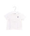 A White Short Sleeve T Shirts from Ralph Lauren in size 0-3M for neutral. (Front View)