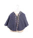 A Blue Capes & Ponchos from Louise Misha in size 8Y for girl. (Front View)