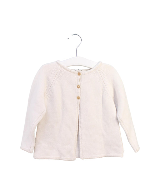 A Ivory Cardigans from Bonton in size 2T for girl. (Front View)