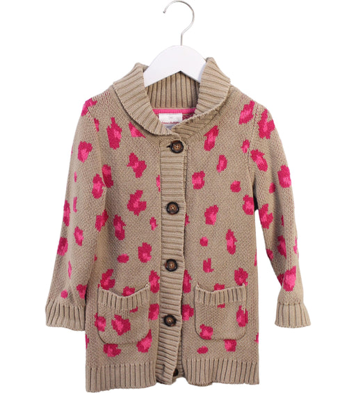 A Brown Cardigans from Hanna Andersson in size 2T for girl. (Front View)