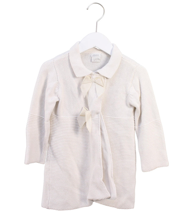 A White Cardigans from Mamas & Papas in size 18-24M for girl. (Front View)