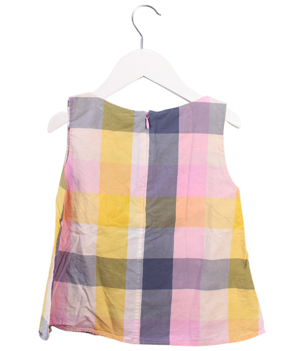 A Pink Sleeveless Tops from COS in size 4T for girl. (Back View)