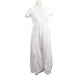 A White Short Sleeve Dresses from Seraphine in size XS for maternity. (Front View)