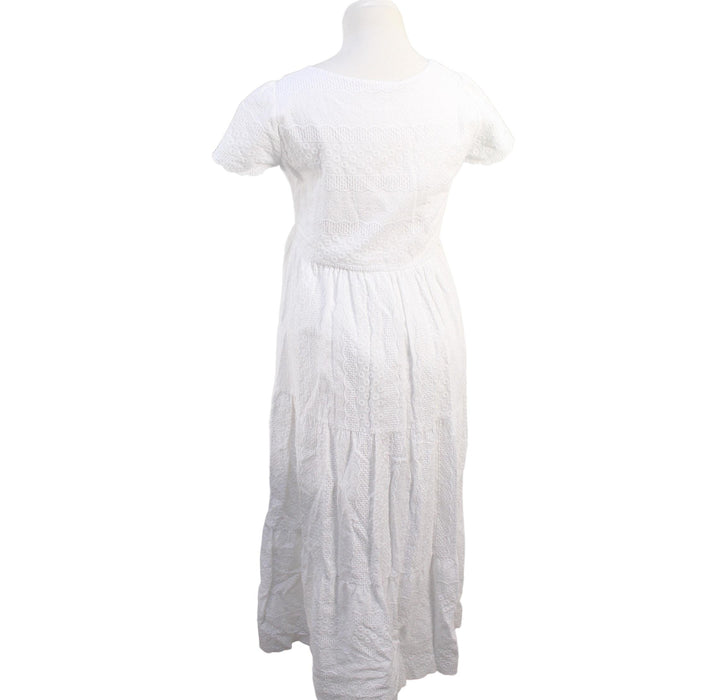 A White Short Sleeve Dresses from Seraphine in size XS for maternity. (Back View)