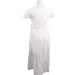 A White Short Sleeve Dresses from Seraphine in size XS for maternity. (Back View)