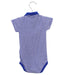 A Blue Short Sleeve Bodysuits from Petit Bateau in size 3-6M for boy. (Back View)