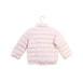 A Pink Puffer/Quilted Jackets from Ralph Lauren in size 12-18M for girl. (Back View)