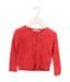 A Red Cardigans from Bonpoint in size 3T for girl. (Front View)