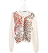 A White Cardigans from Roberto Cavalli in size 6T for girl. (Front View)