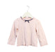 A Pink Long Sleeve Tops from Janie & Jack in size 2T for girl. (Front View)