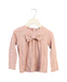 A Pink Long Sleeve Tops from Chloe in size 3T for girl. (Front View)