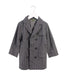 A Grey Coats from Le Petit Pois in size 3T for girl. (Front View)