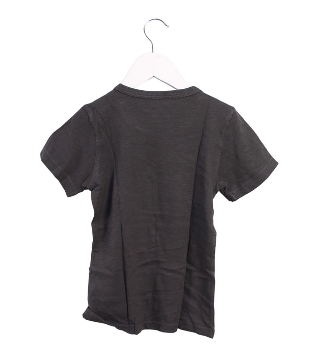 A Grey Short Sleeve T Shirts from Crewcuts in size 3T for girl. (Back View)