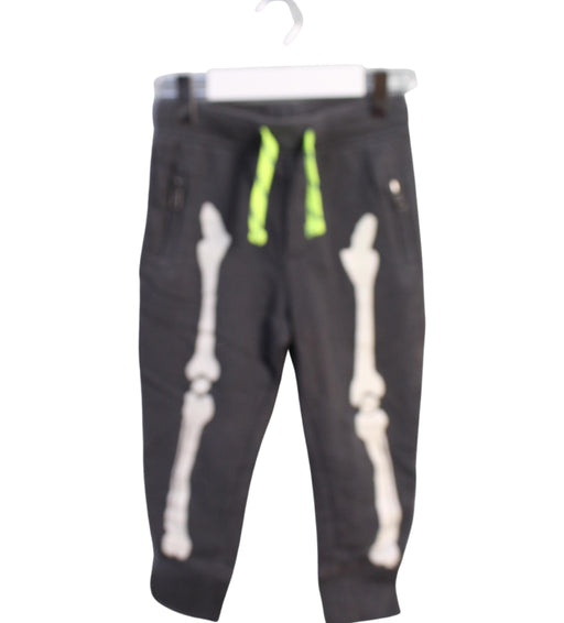 A Black Sweatpants from Crewcuts in size 2T for boy. (Front View)