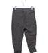 A Black Sweatpants from Crewcuts in size 2T for boy. (Back View)