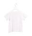 A White Short Sleeve T Shirts from Mini Mioche in size 4T for girl. (Back View)