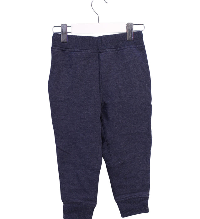 A Black Sweatpants from Crewcuts in size 3T for girl. (Back View)