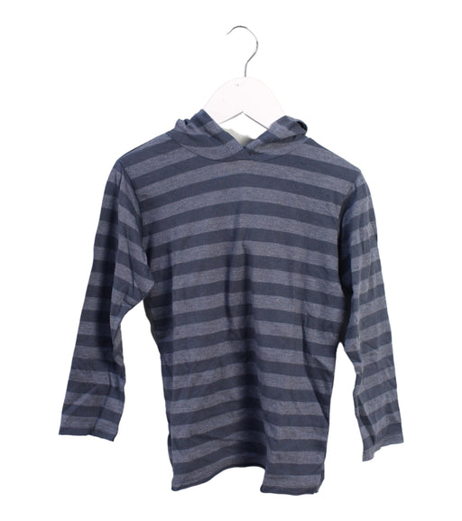 A Black Long Sleeve Tops from Mini Mioche in size 4T for boy. (Front View)