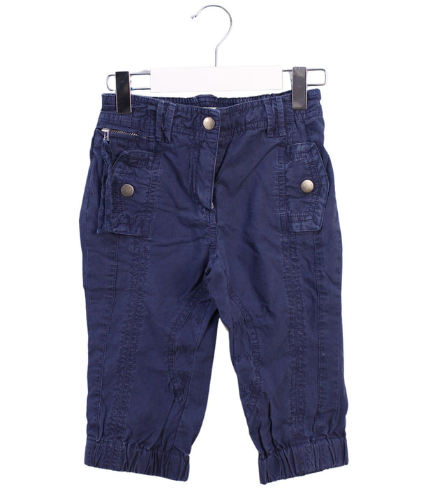 A Blue Casual Pants from Seed in size 4T for boy. (Front View)