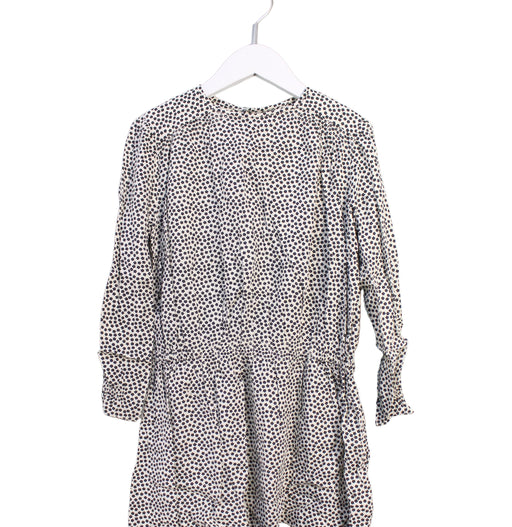 A Black Long Sleeve Dresses from Bonpoint in size 8Y for girl. (Front View)