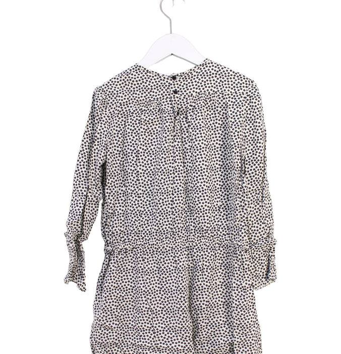 A Black Long Sleeve Dresses from Bonpoint in size 8Y for girl. (Back View)