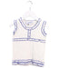 A Ivory Sleeveless Tops from Simonetta in size 5T for girl. (Front View)