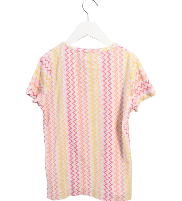 A Multicolour Short Sleeve T Shirts from Missoni in size 10Y for girl. (Back View)
