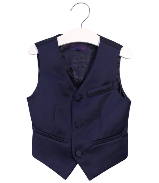A Navy Suit Vests from Nicholas & Bears in size 4T for boy. (Front View)