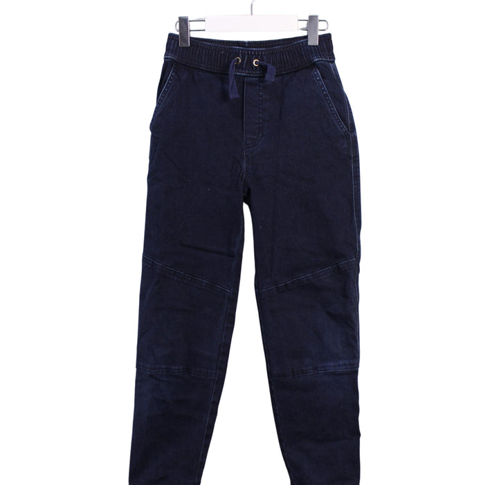 A Navy Casual Pants from Hanna Andersson in size 8Y for boy. (Front View)