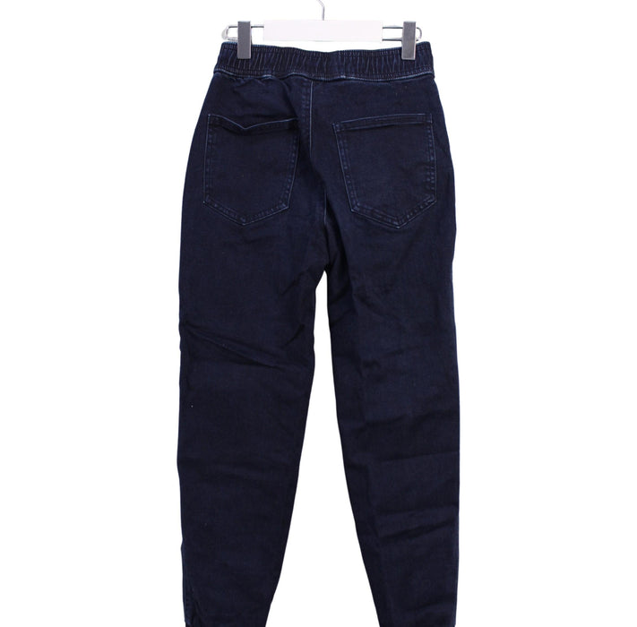 A Navy Casual Pants from Hanna Andersson in size 8Y for boy. (Back View)