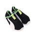 A Black Slip Ons from Puma in size 4T for girl. (Front View)