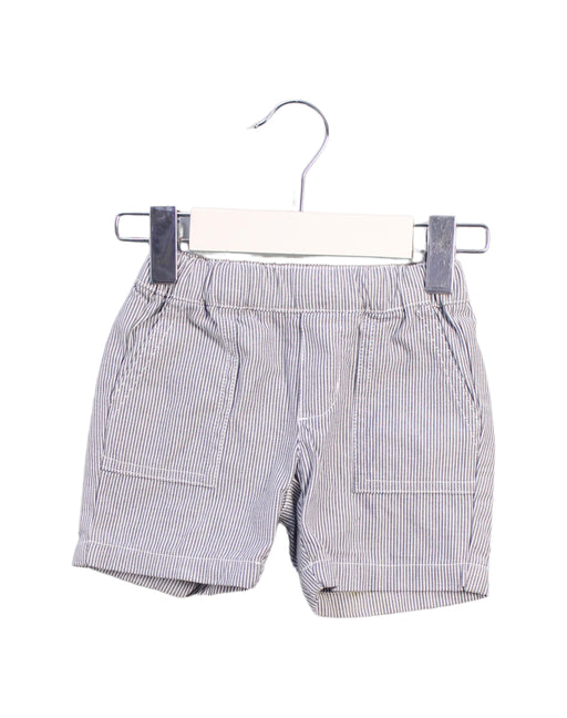 A Grey Shorts from Jacadi in size 3-6M for boy. (Front View)