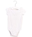 A White Short Sleeve Bodysuits from Natalys in size 12-18M for girl. (Front View)