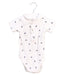 A Ivory Short Sleeve Bodysuits from Bout'Chou in size 12-18M for girl. (Front View)