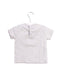 A Grey Short Sleeve T Shirts from Petit Bateau in size 12-18M for girl. (Back View)