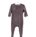 A Brown Onesies from Bout'Chou in size 6-12M for girl. (Front View)