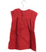 A Red Short Sleeve Dresses from Cadet Rousselle in size 6-12M for girl. (Back View)