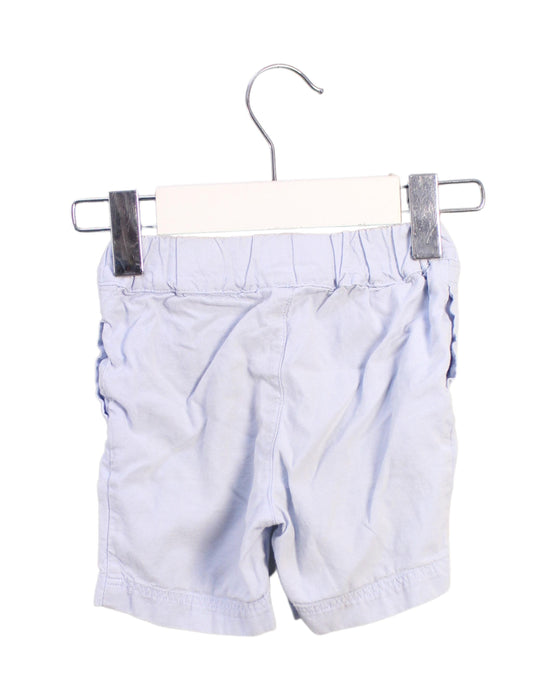 A Blue Shorts from Petit Bateau in size 6-12M for boy. (Back View)