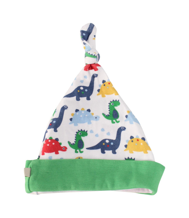 A White Beanies from Frugi in size 0-3M for boy. (Back View)